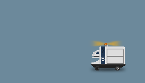 An animated gif created for valentines day. It depicts a robot from the movie Flight of the Navigator, delivering a candlelit meal and rose within his body.